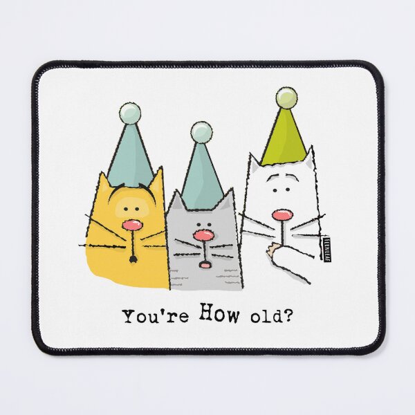 Item preview, 3 Cats Think You're Old designed and sold by sfernleaf.