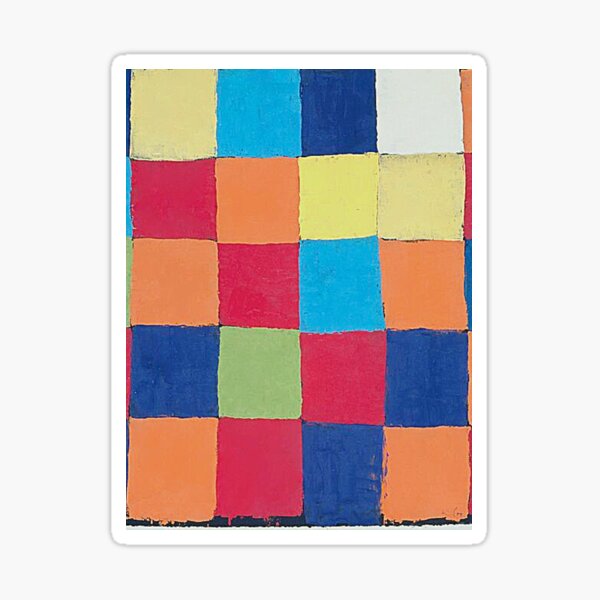 Qu 1 Color Chart w/ Edge Filter Sticker
