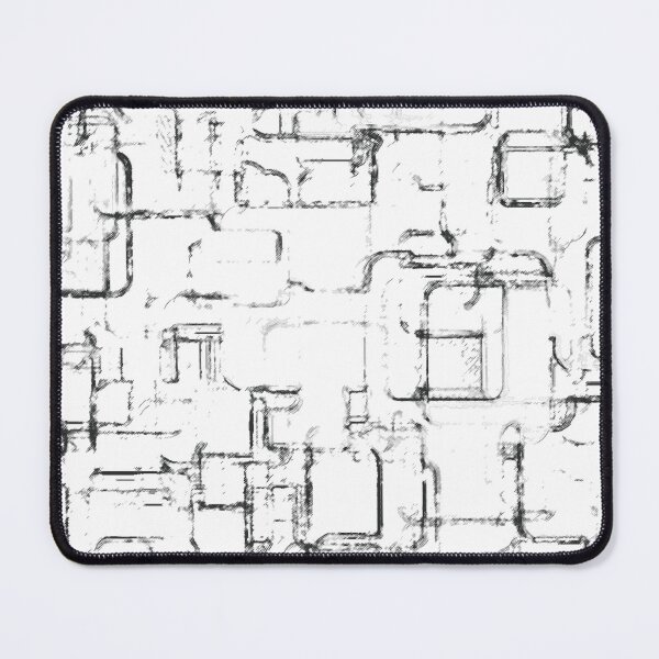 Item preview, Abstraction. Graphic monochrome pattern. designed and sold by fuzzyfox.
