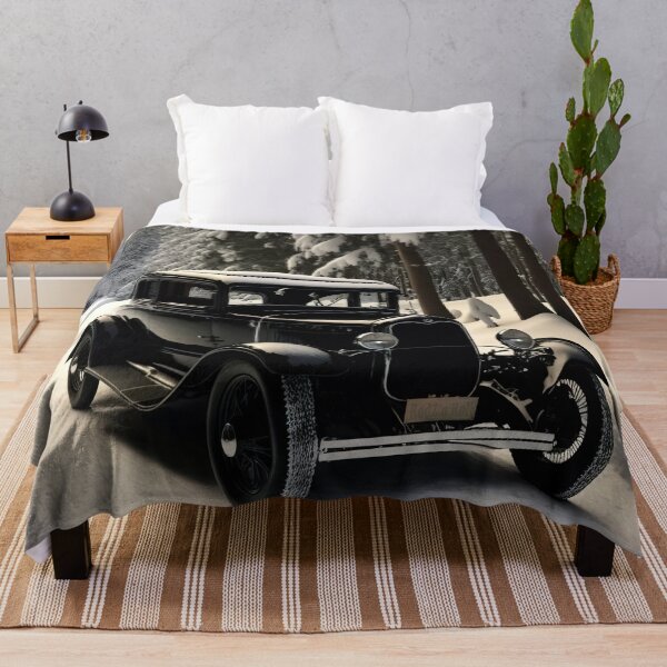 Item preview, Winter Hot Rod: Snow and Steel #19, a perfect gift for all American Hot Rod fans designed and sold by RodZnRoll.