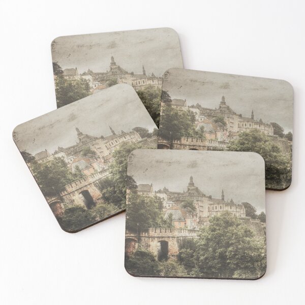 Item preview, Cloudy Day in Luxembourg City with Vintage Tint designed and sold by KEnzPhotography.