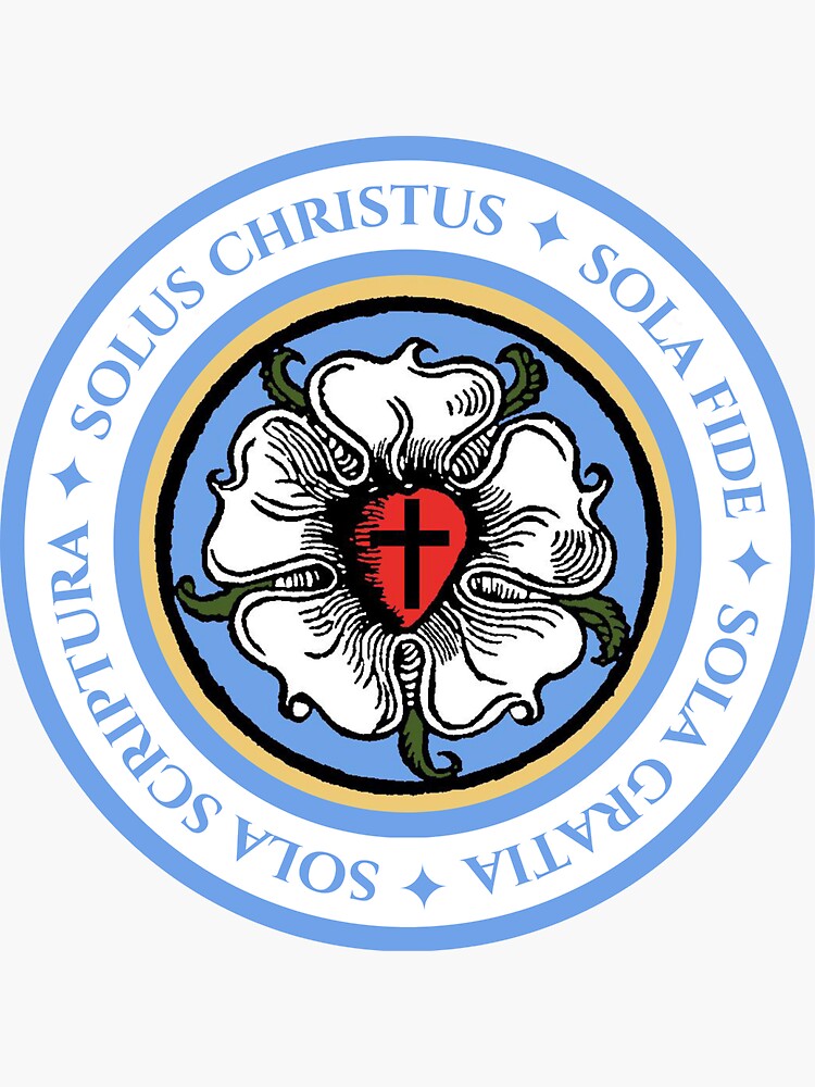 quot Lutheran Rose Reformation Martin Luther Lutheran Four Solas