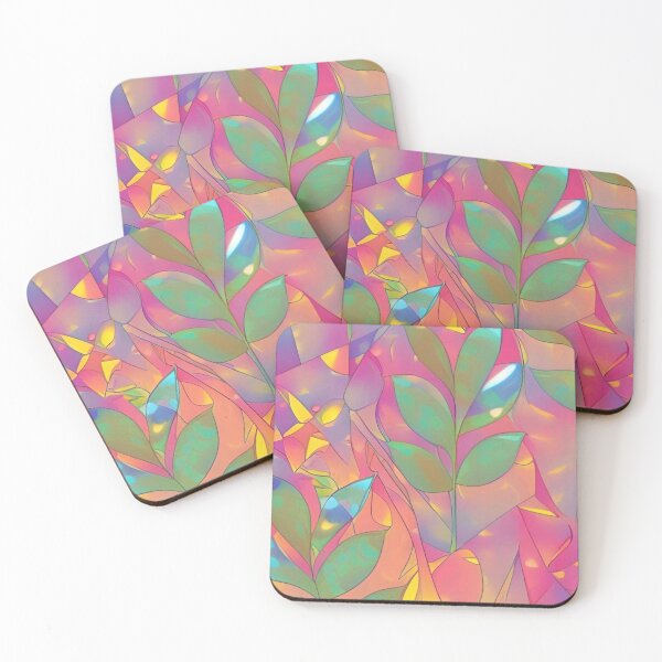 Item preview, Colorful Psychedelic Leaf Design designed and sold by bandjdesigns.