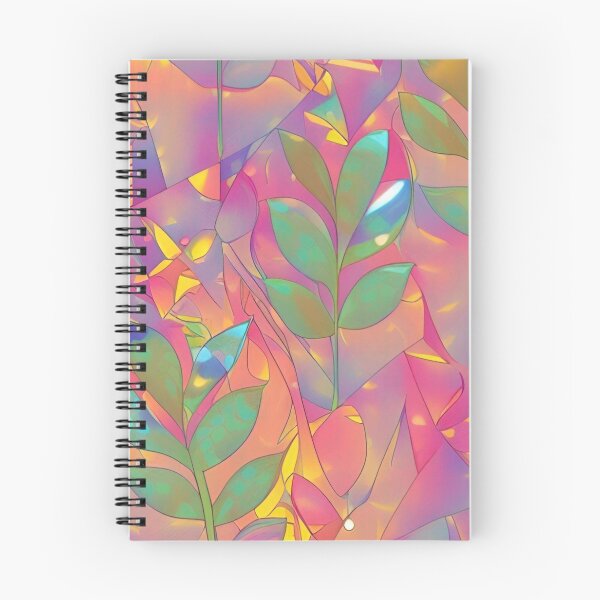 Item preview, Colorful Psychedelic Leaf Design designed and sold by bandjdesigns.