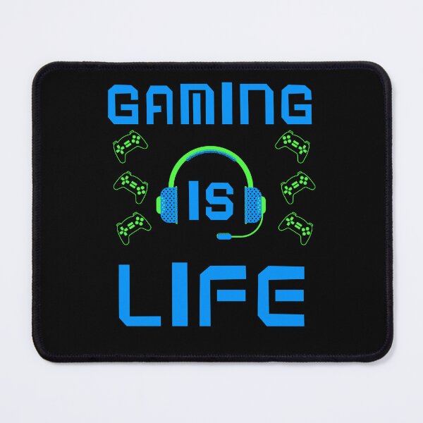 Item preview, Gaming Is Life Blue designed and sold by SamuraiGaming.