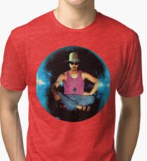 Sixto Rodriguez Cold fact album cover sticker Tri-blend T-Shirt