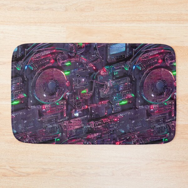 Item preview, Retro Electronics Lights - Seamless Pattern designed and sold by Chubuter.