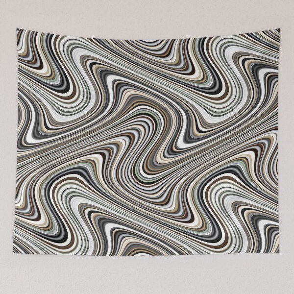 Item preview, Very Unique Curvy Lined Pattern designed and sold by TianxinZheng.