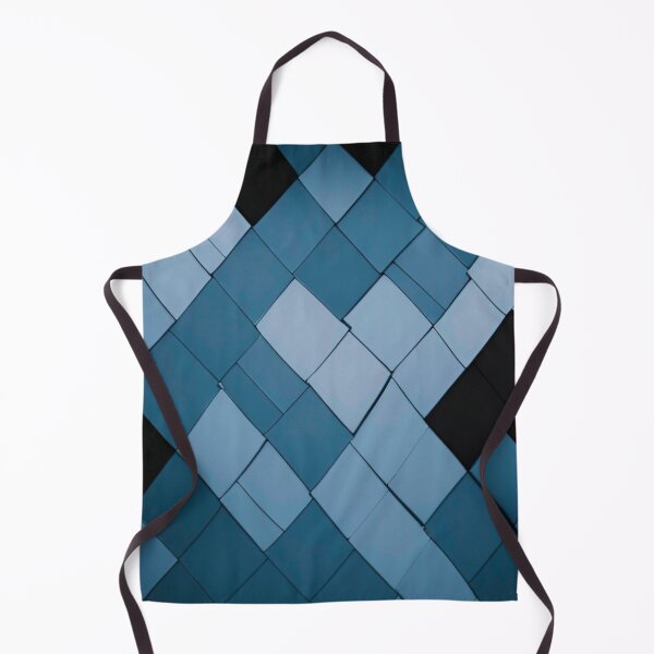Item preview, Abstract Blue Triangle Pattern designed and sold by bandjdesigns.