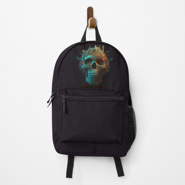 Item preview, Skull with a castle on top of her head designed and sold by sammgdesign.