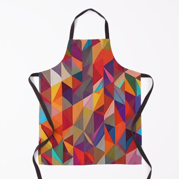 Item preview, Abstract Colorful Triangle Pattern designed and sold by bandjdesigns.