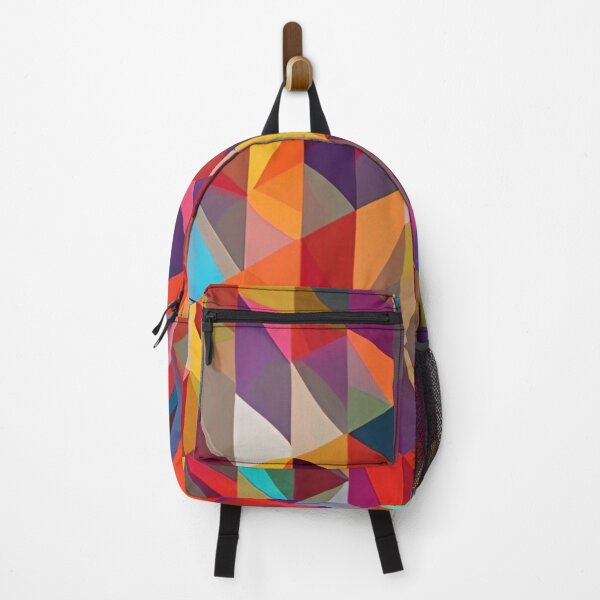 Item preview, Abstract Colorful Triangle Pattern designed and sold by bandjdesigns.