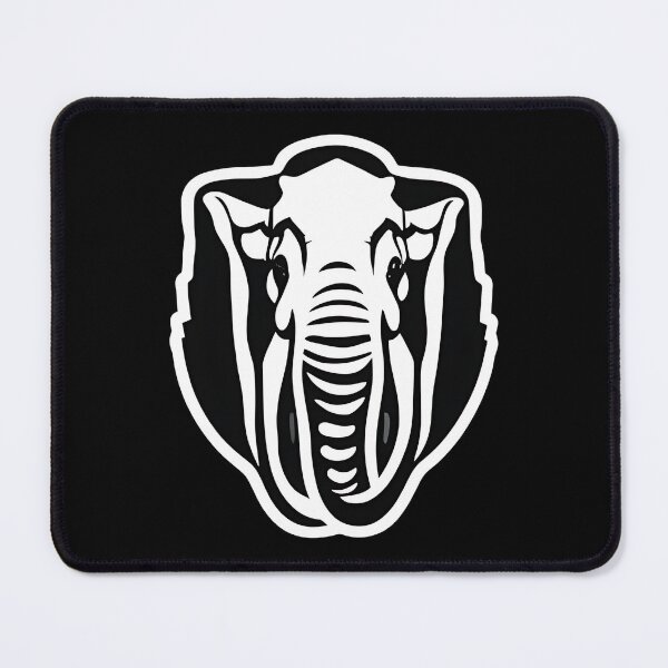 Item preview, Elephant Head Sticker Design designed and sold by Litheon.