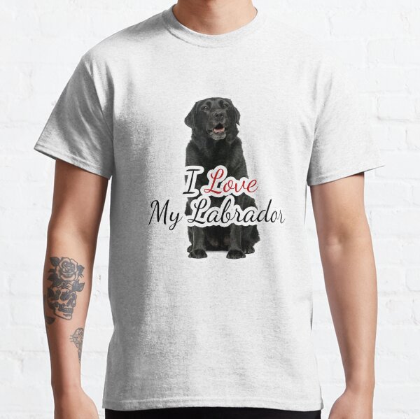 black lab dad shirt