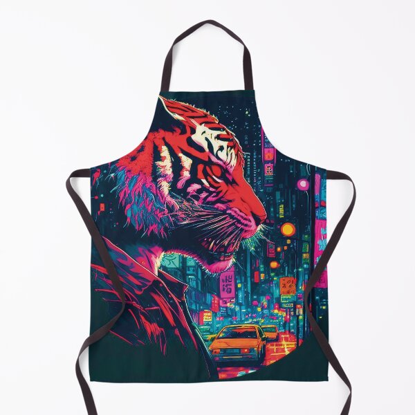 Artikelvorschau, Cyberpunk-Neon-Tiger #7 entworfen und verkauft von PhiloSophyEye.