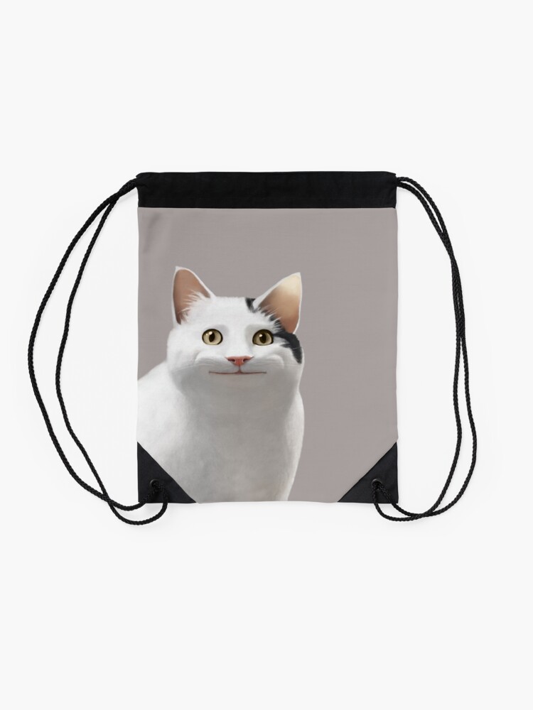 Polite cat meme, funny cat meme Sticker for Sale by ElevenGraphics