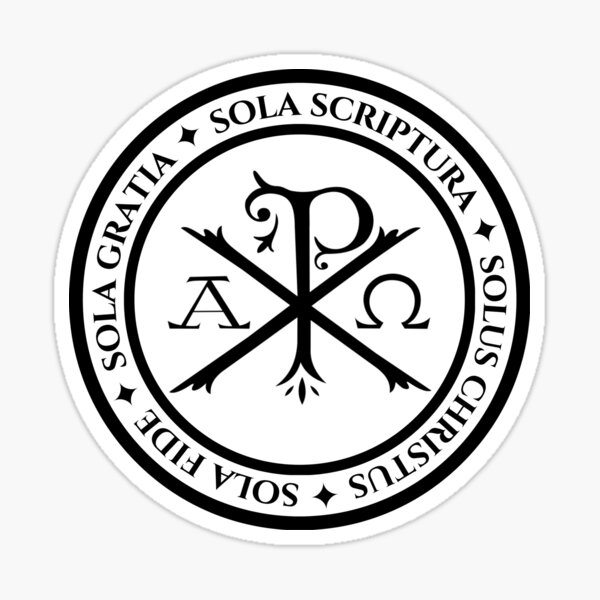 Sola Fide Seal - Decal