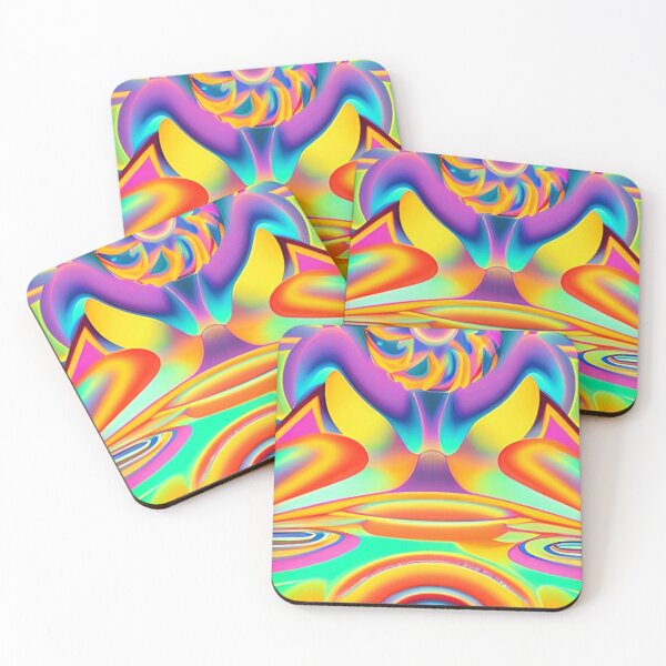 Item preview, Psychedelic Colorful Design designed and sold by bandjdesigns.