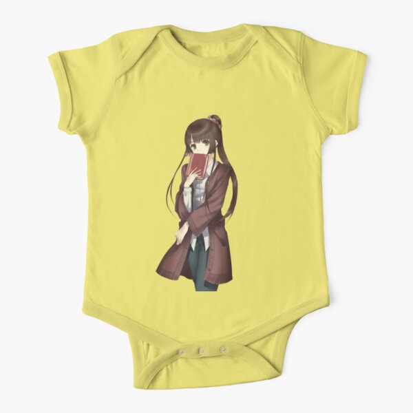 Anime girl with book Baby One-Piece for Sale by RaionKeiji