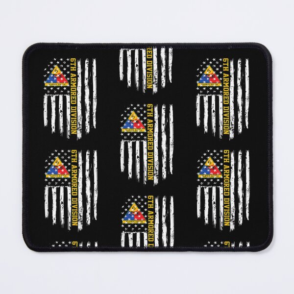 Item preview, 6th Armored Division American Flag designed and sold by EstherDoyle.