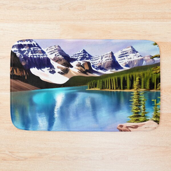 Item preview, Moraine Lake Art, Moraine Art, Mountain Landscape Art designed and sold by viewgraphics.