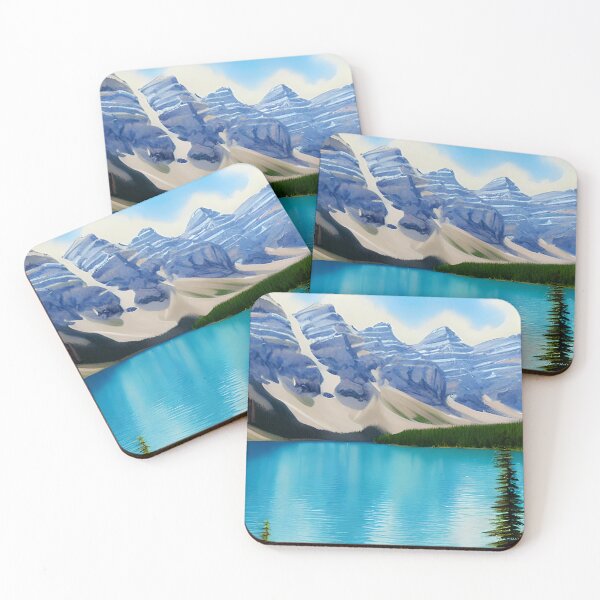 Item preview, Moraine Lake Art, Moraine Art, Mountain Landscape Art designed and sold by viewgraphics.