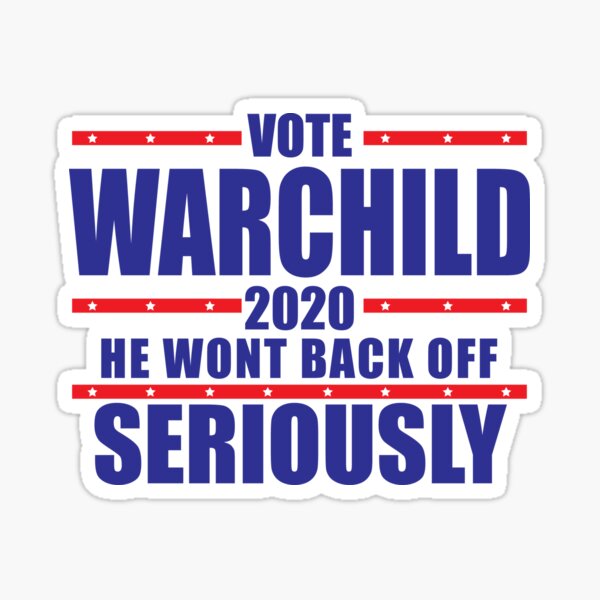 Item preview, Vote Warchild designed and sold by leftpointshirts.
