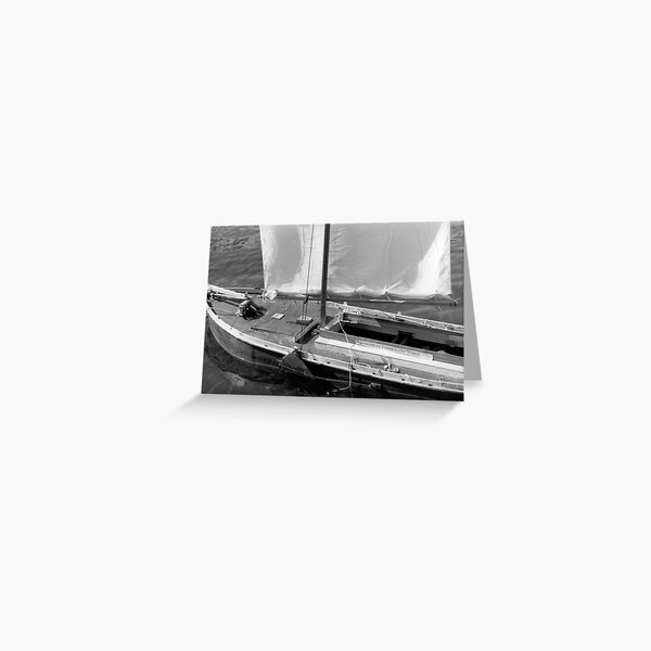 Sailing in Turbulent Times  Greeting Card