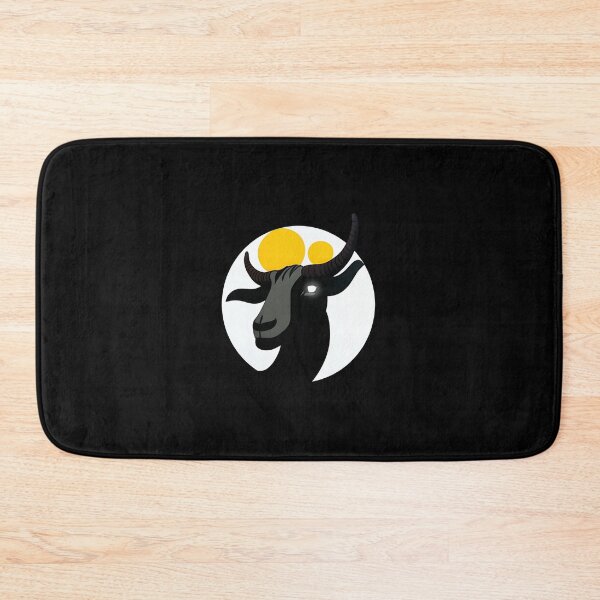 Item preview, Majestic Black Goat Sticker Design  designed and sold by Litheon.