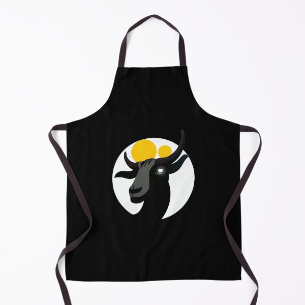 Item preview, Majestic Black Goat Sticker Design designed and sold by Litheon.