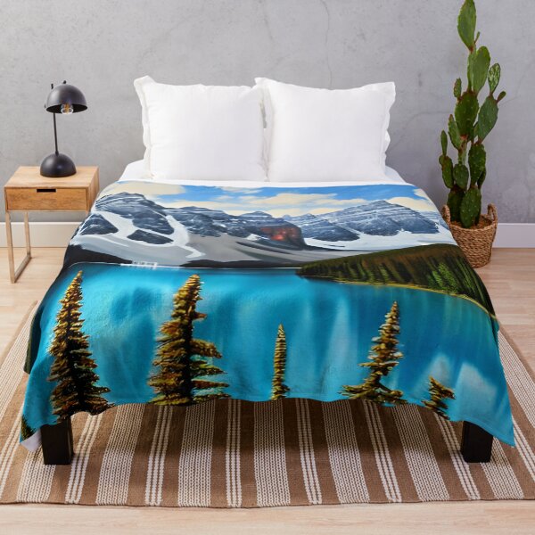 Item preview, Moraine Lake Art, Moraine Art, Mountain Landscape Art designed and sold by viewgraphics.