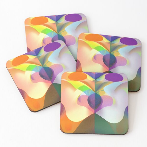 Item preview, Abstract Colorful Psychedelic Pattern designed and sold by bandjdesigns.