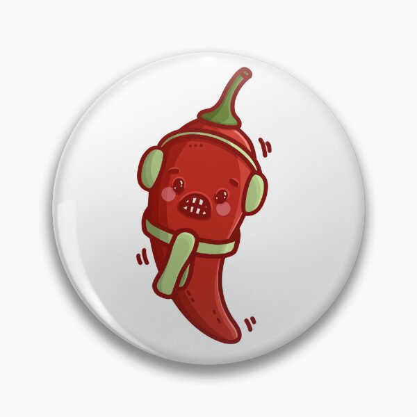 Artikelvorschau, Ich bin ein kleiner Chili - Cute Chill Cold Chili Pepper entworfen und verkauft von Cyndi Carlson Draws.