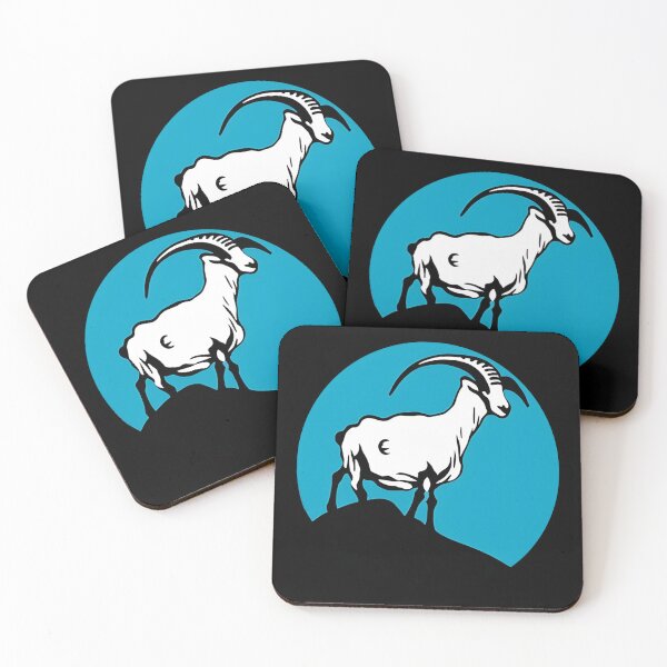 Item preview, "Majestic Goat on the Hill" Sticker Design  designed and sold by Litheon.