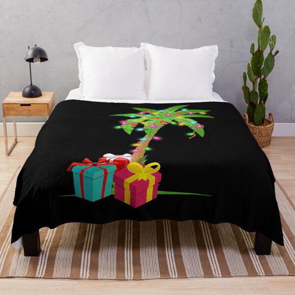 Item preview, Christmas Palm Tree Coconut Lights Beach Hawaii Xmas Gifts designed and sold by JackSadowski.