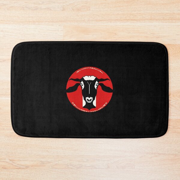 Item preview, Majestic Goat in a Red Circle sticker design  designed and sold by Litheon.
