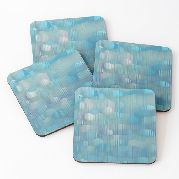 Item preview, Blue Abstract Line Pattern designed and sold by bandjdesigns.