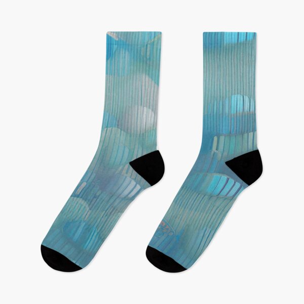 Item preview, Blue Abstract Line Pattern designed and sold by bandjdesigns.