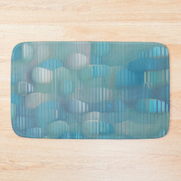 Item preview, Blue Abstract Line Pattern designed and sold by bandjdesigns.