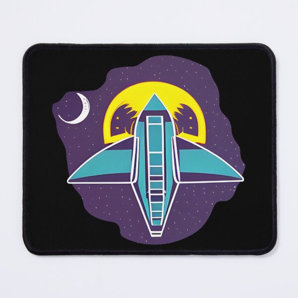 Item preview, Skyward Ascent: Tropical Moonrise Sticker Design  designed and sold by Litheon.