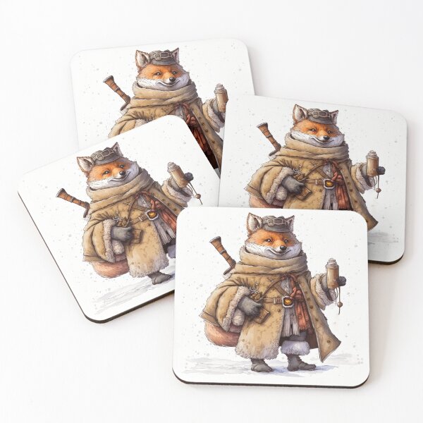 Item preview, Cute Anthropomorphic Adventurer Fox  designed and sold by MasartDesigns.