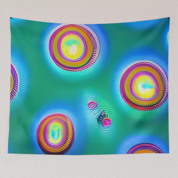 Item preview, Colorful Abstract Circle Pattern  designed and sold by bandjdesigns.