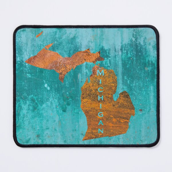 Item preview, Michigan Rust on Teal designed and sold by Elisabeth Lucas.
