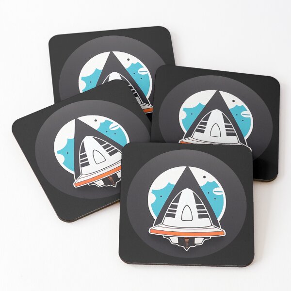 Item preview, Galactic Spaceship Sticker Design   designed and sold by Litheon.