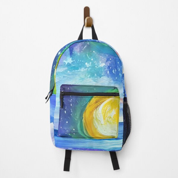 Item preview, Night Starry Sky Landscape, Colorful Night Sky Art, Nature Art, Spiritual Starry Art designed and sold by viewgraphics.