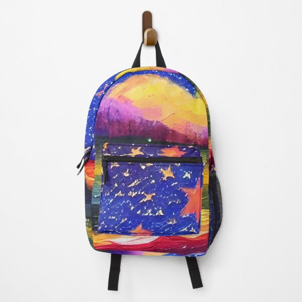 Item preview, Night Starry Sky Landscape, Colorful Night Sky Art, Nature Art, Spiritual Starry Art designed and sold by viewgraphics.