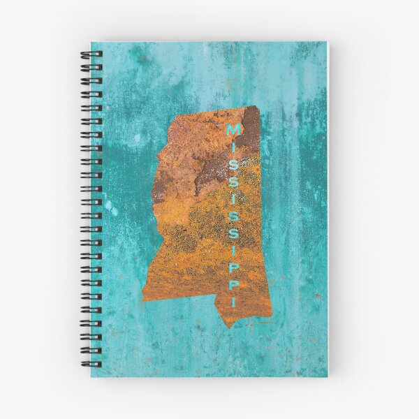 Item preview, Mississippi Rust on Teal designed and sold by Elisabeth Lucas.