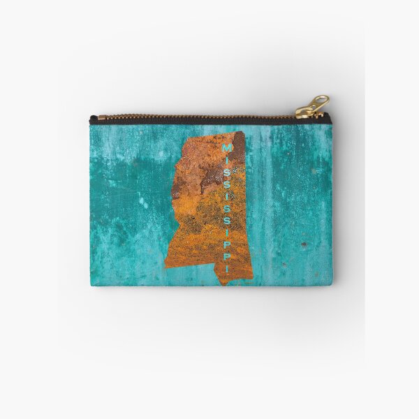 Item preview, Mississippi Rust on Teal designed and sold by Elisabeth Lucas.