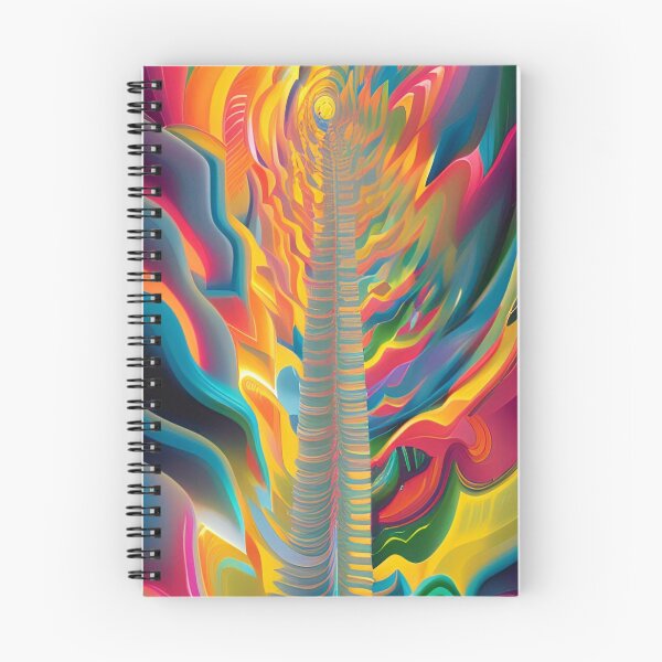 Item preview, Colorful Psychedelic Stairway Pattern designed and sold by bandjdesigns.