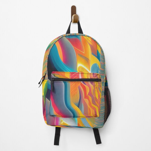 Item preview, Colorful Psychedelic Stairway Pattern designed and sold by bandjdesigns.